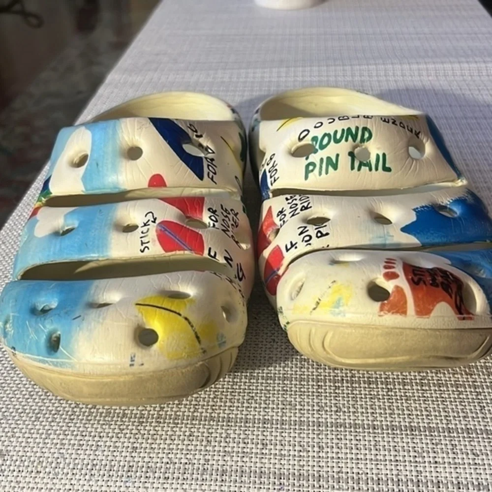 Keen x Jerry Garcia Yogui Ltd. Edition Slide Clog Sandal women size 11, men 9.